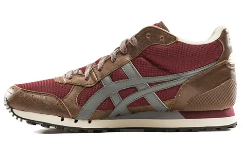 Onitsuka Tiger ColoradoColorado Eighty Five Comfortable Abrasion Resistant Low top Running Shoes Men's Red Brown