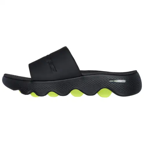 Skechers GO WALK Comfortable Slide Slippers Men's Black