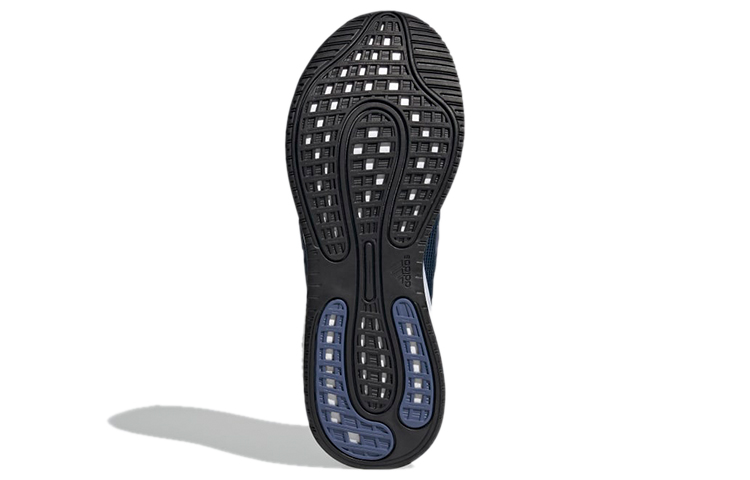 Мужские кроссовки adidas Galaxar Run (сине-белые) — Синий / белый — фото 6