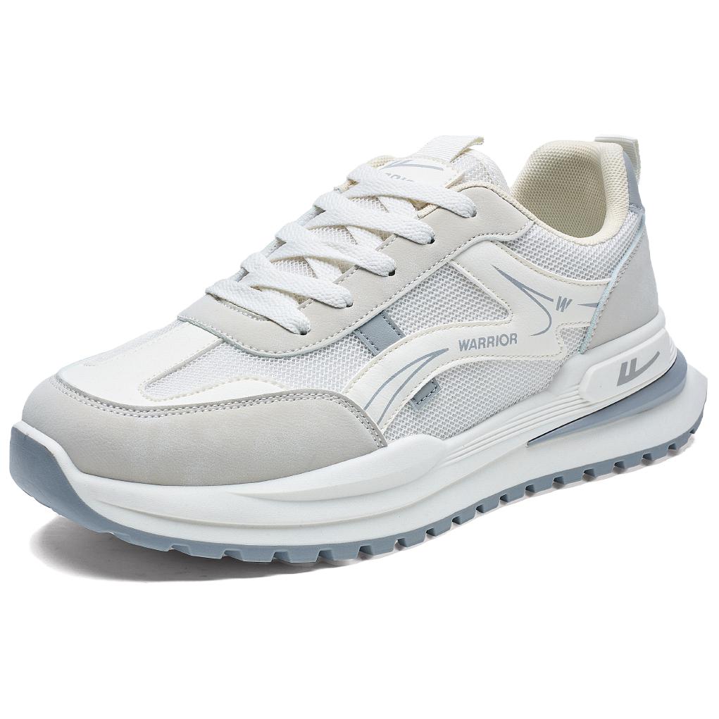 Warrior Textile, Synthetic Leather Breathable And Lightweight Low top Casual City Commuting Running Shoes Unisex