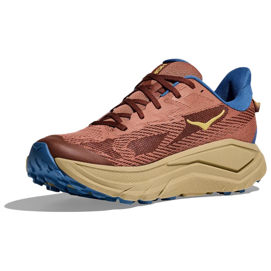 HOKA ONE ONE Challenger 8 Cushioning, Wear Resistant Low top Running Shoes Men’s Dark Red