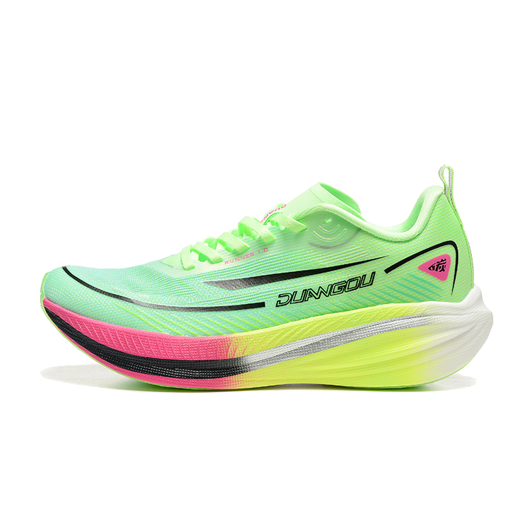 DUANGOU Cushioning Slip Resistant Abrasion Resistant Breathable Lightweight Running Shoes Unisex