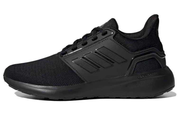 Adidas EQ19 Fabric Abrasion Resistant Breathable Low top Running Shoes Unisex Black