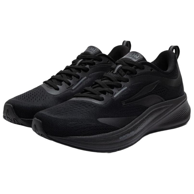 361° Wing 4.0 Slip Resistant And Breathable Low top Casual Running Shoes Men’s Black