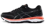 ASICS GT 2000 5 Abrasion Resistant Low top Training Long Distance Running Shoes Women's Black Orange