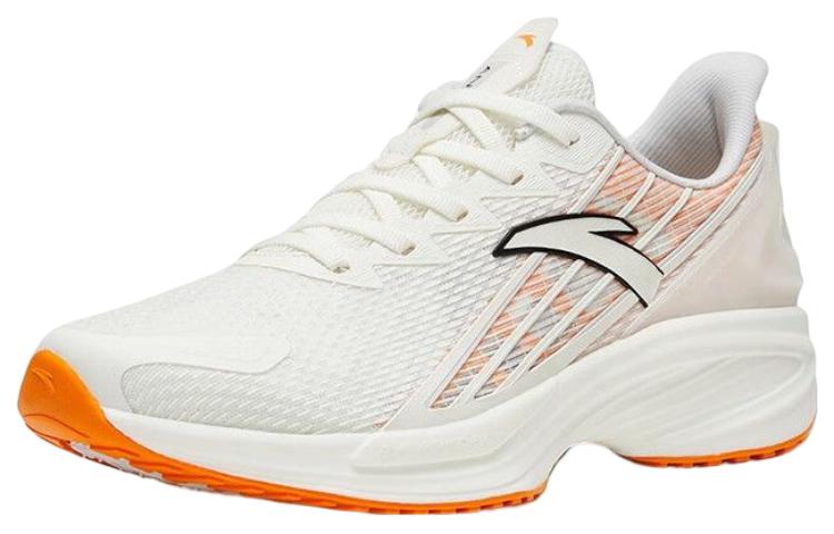 Anta A Grip Pro Slip Resistant Abrasion Resistant Low top Running Shoes Men’s White Orange