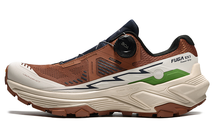 KAILAS FUGA EX3 BOA Cushioning Slip Resistant Breathable Coverage Impact Resistant Lightweight Rebound Low top