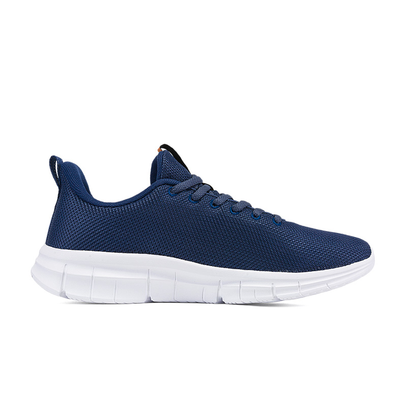Erke Lightweight Rebound Low top Casual Running Shoes Men’s Blue Yellow