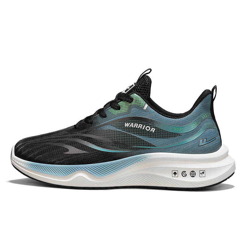 Warrior Abrasion Resistant Breathable Low top Running Shoes Men’s