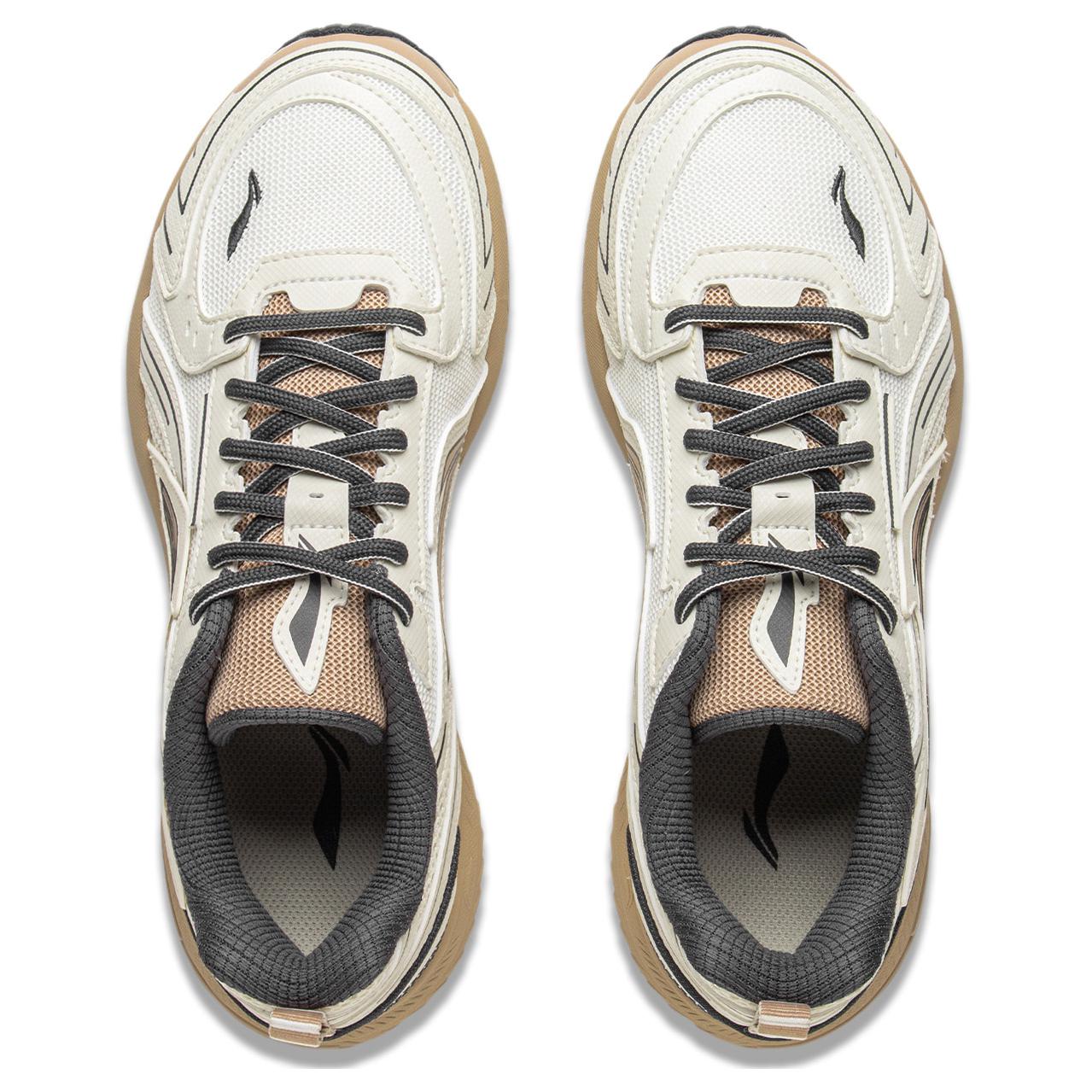 Li Ning Fuyao 1.5 Abrasion Resistant Slip Resistant Low top Casual Running Shoes Women’s Ecru