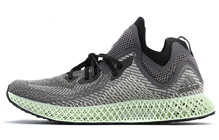 Мужские кроссовки adidas Alphaedge 4D (серо-зеленые)