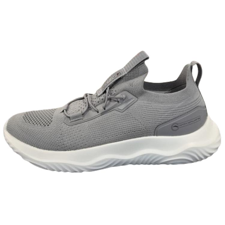 Anta Cushioning Slip Resistant Abrasion Resistant Low top Training Running Shoes Men’s Gray