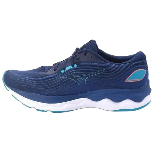 Mizuno Wave Skyrise 4 'Blue Depths Neonflame'