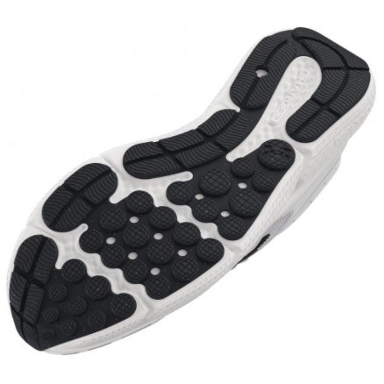 Under Armour Lace Up Cushioning Abrasion Resistant Cushioning, Wear Resistant Low top Running Shoes Unisex White