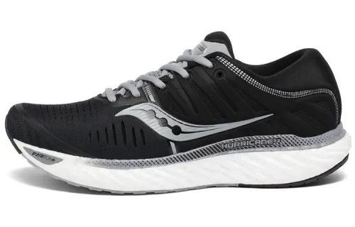 saucony Hurricane 22 'Black White'