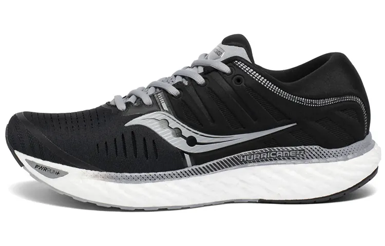 saucony Hurricane 22 'Black White'
