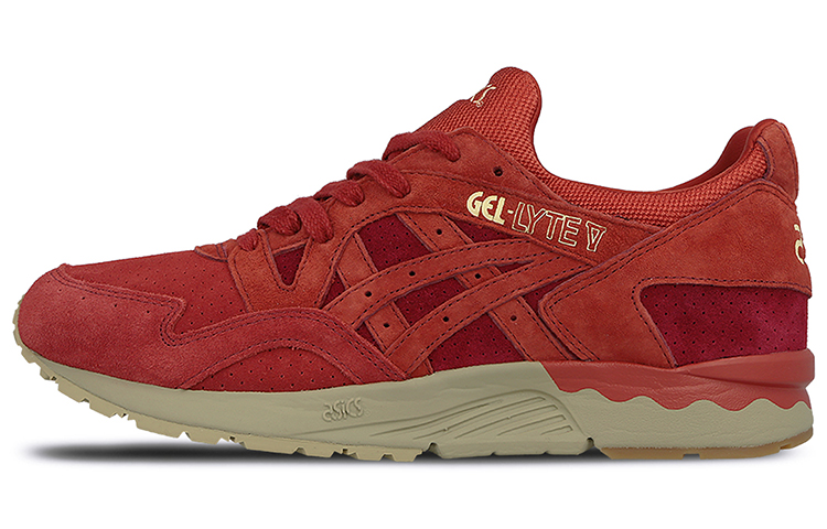 Asics Gel Lyte 5 Retro Sports Low top Running Shoes Men's China Red