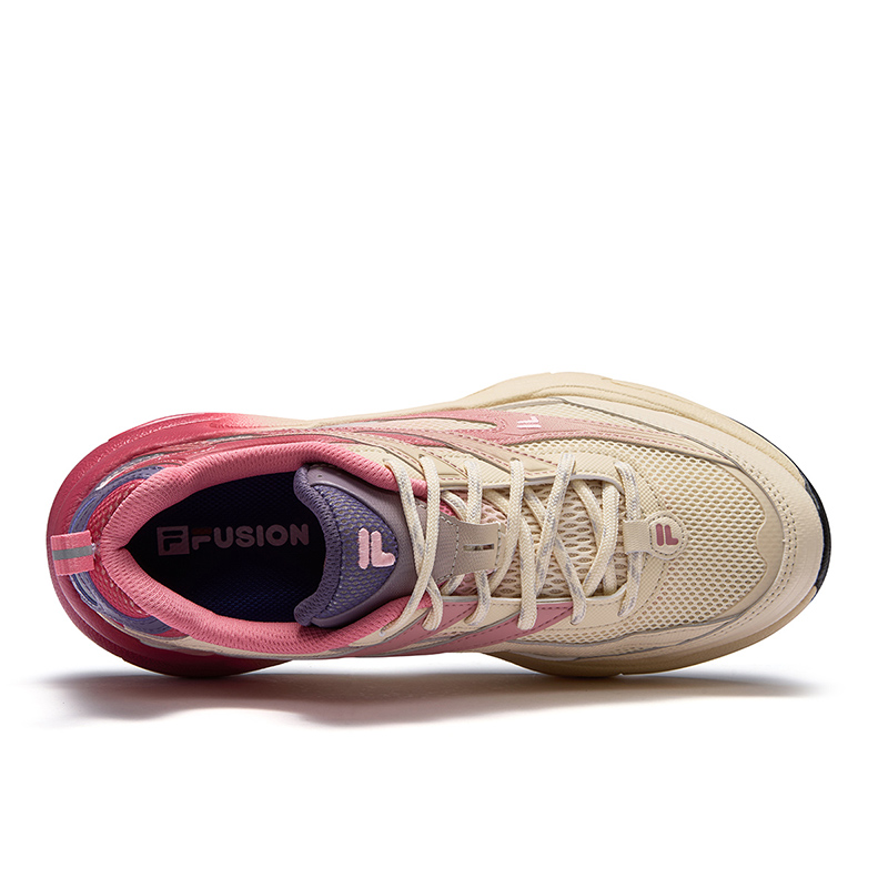 FILA FUSION LIGHT Trail Shoes Low top Running Shoes Women’s Beige Red