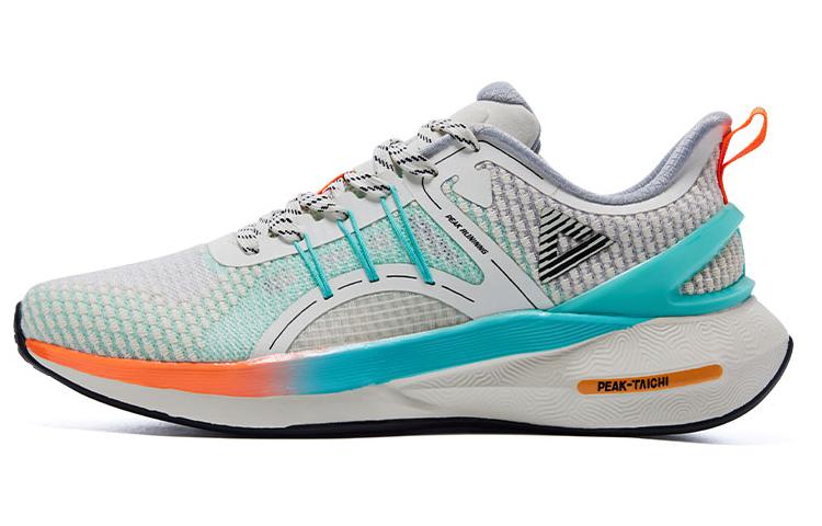 PEAK Aurora Cushioning Slip Resistant Abrasion Resistant Breathable Low top Running Shoes Men’s Ecru