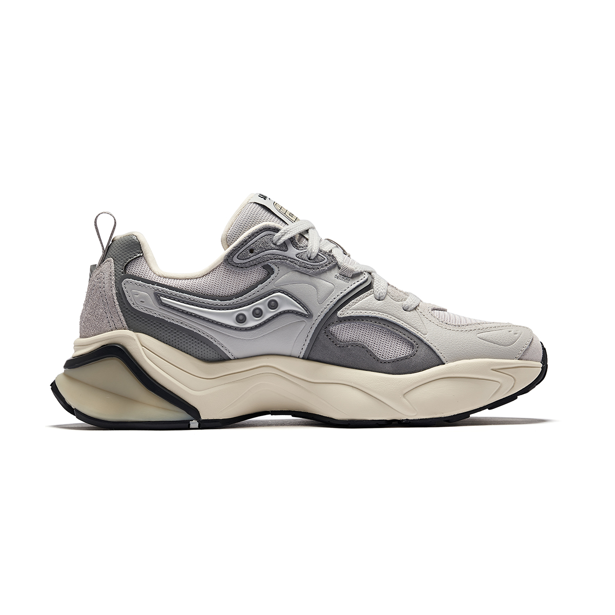 Saucony STABIL RE Low top Running Shoes Unisex Gray Silver