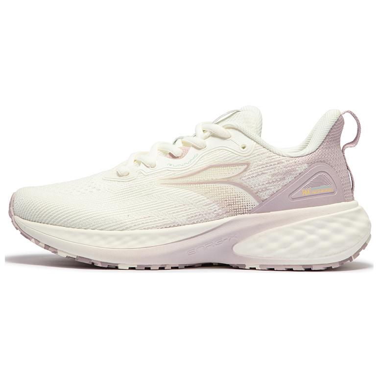 361° Cushioning Slip Resistant Low top Casual Running Shoes Women’s White Pink Purple