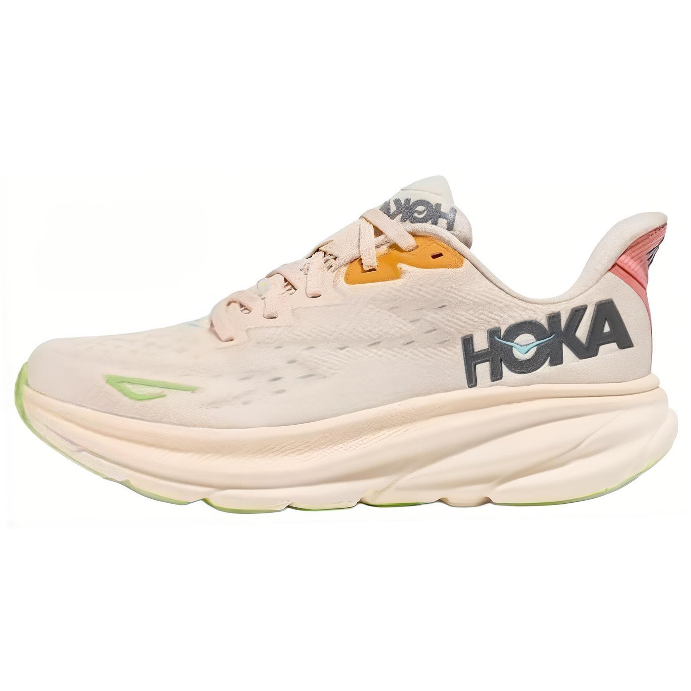Женские кроссовки HOKA HOKA ONE ONE Clifton 9 (бежевые)