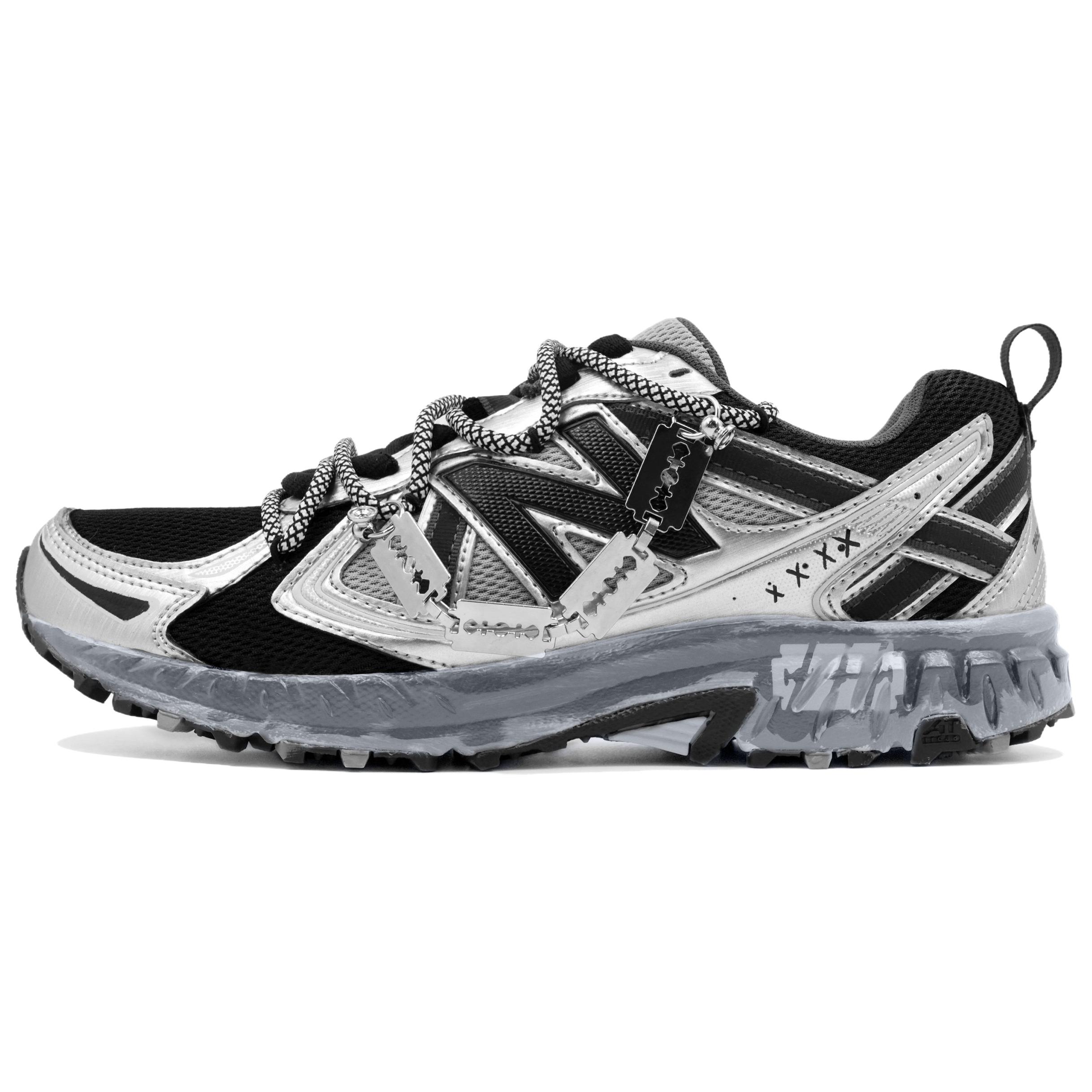 New Balance NB 410 V5 Cushioning Slip Resistant Low top Running Shoes Unisex Silver