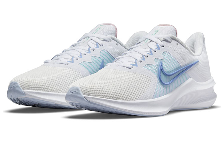 Nike Downshifter 11 Low Top White/Blue Women’s