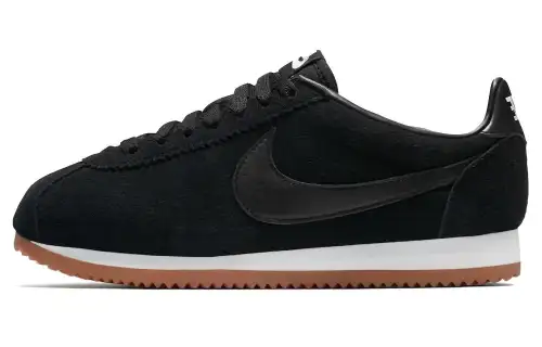 Nike Classic Cortez Suede Black Gum Women's