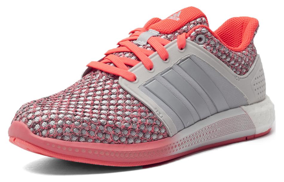 Adidas Comfortable Cushioning, Wear Resistant Low top Running Shoes Women’s Gray Red