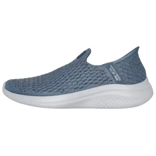 Martha Stewart x Skechers Ultra Flex 3.0 Trendy Low top Casual Shoes Women's Blue