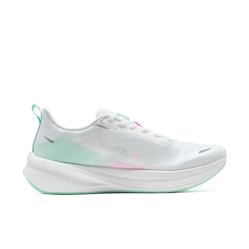 XTEP 360X 2.0 LITE Low top XTEP ACE Technology Training Long Distance Running Shoes Men’s White Pink Green