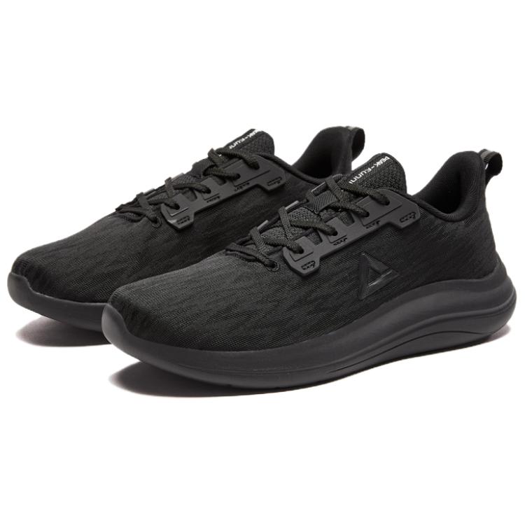 PEAK Slip Resistant Abrasion Resistant Slip Resistant Abrasion Resistant Low top Casual Running Shoes Men’s Black