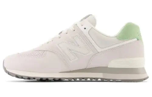 574 New Balance 'Light Grey Green Mismatched Heel Tab'