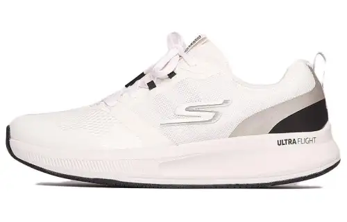 Skechers Cushioning, Wear Resistant Low top Running Shoes Women's Black White