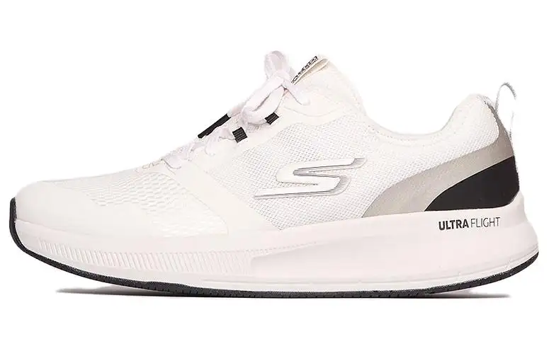 Skechers Cushioning, Wear Resistant Low top Running Shoes Women's Black White