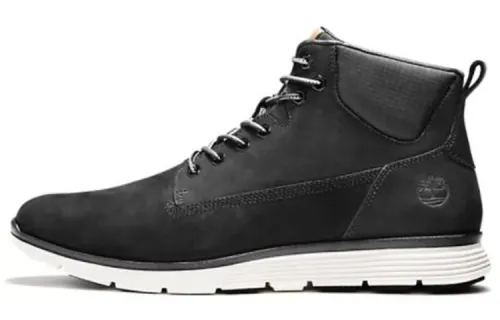 Timberland Killington Chukka Abrasion Resistant Cushioning Comfortable Ankle Length Outdoor Boots Men's Black White