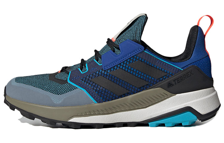 Adidas Terrex Trailmaker Low top Marathon Running Shoes Men's Blue Gray White