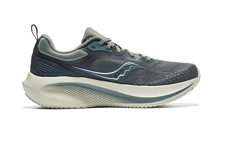 Saucony Surge 3 Cushioning Low top Casual Running Shoes Men’s Green Gray