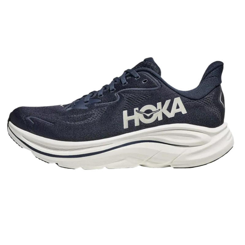 Мужские кроссовки HOKA ONE ONE CLIFTON 10 (морской синий/белый)