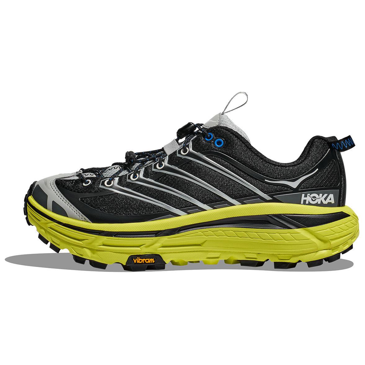 Кроссовки HOKA ONE ONE Mafate Three 2 (черно-желтые)