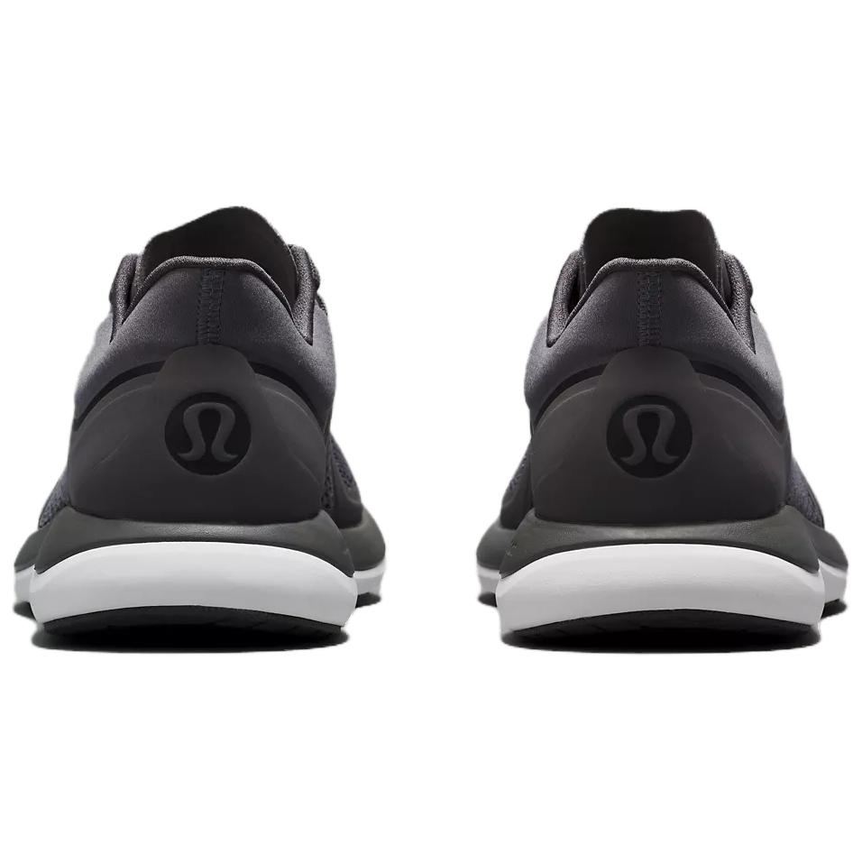 Lululemon Chargefeel Slip Resistant Abrasion Resistant Low top Casual Running Shoes Unisex Gray Black
