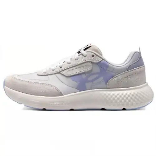 Under Armour Cushioning Abrasion Resistant Cushioning, Wear Resistant Low top Casual Running Shoes Women's Beige Blue