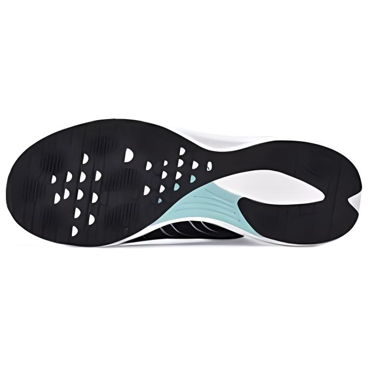 DO WIN Cushioning, Wear Resistant Low top Casual Running Shoes Unisex Black Purple