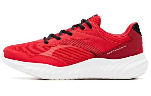 Anta Comfortable Textile, Synthetic Leather Cushioning Slip Resistant Abrasion Resistant Breathable Lightweight Low top