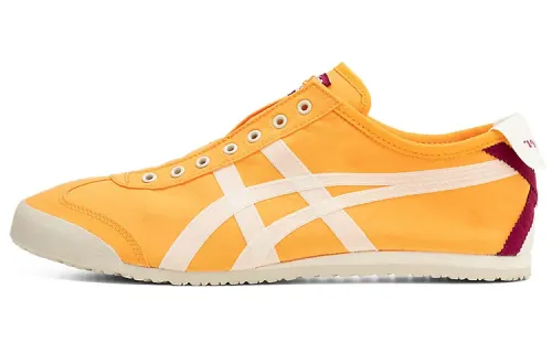 Onitsuka Tiger Onitsuka Tiger MEXICO 66 Slip-on retro wear-resistant low-top casual running shoes for men and women, yellow