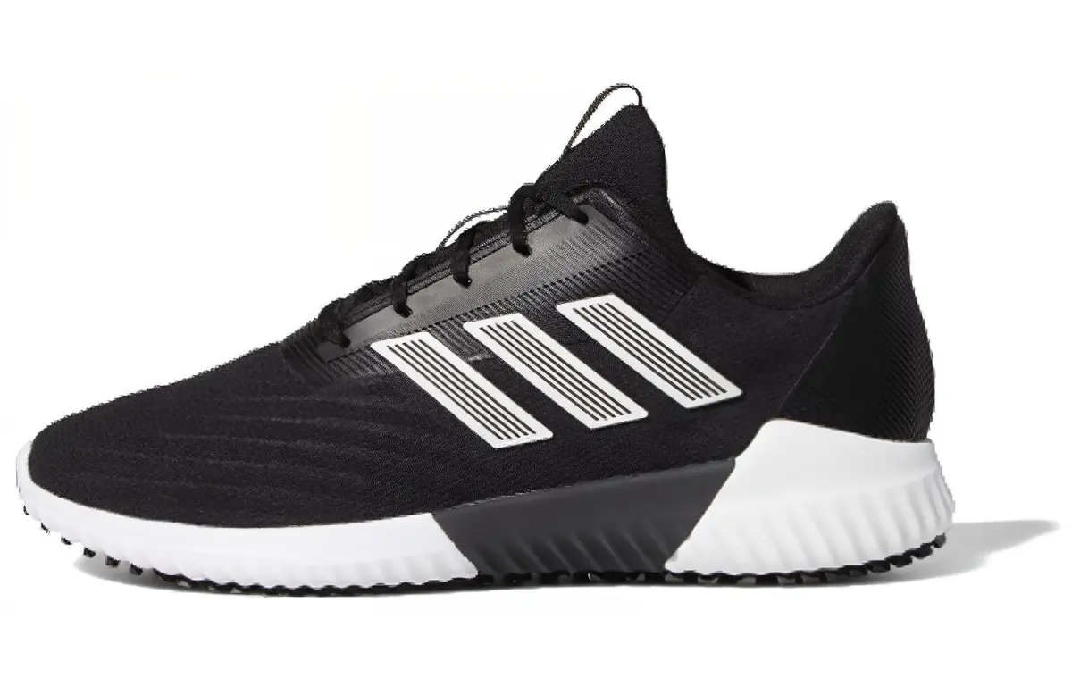 Adidas Climawarm 2.0 Comfortable Slip Resistant Lightweight Low top Running Shoes Unisex Black White
