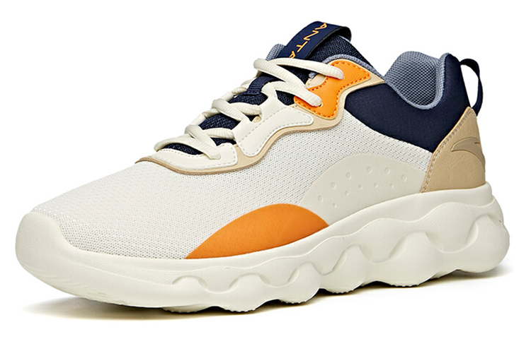 Anta Low top Running Shoes Men’s White Blue Brown