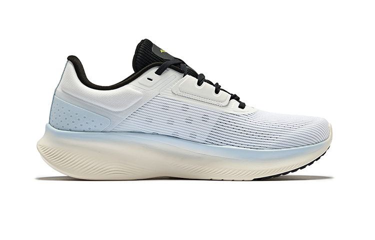 Saucony Vessel Cushioning Low top Casual Running Shoes Unisex White Blue Black