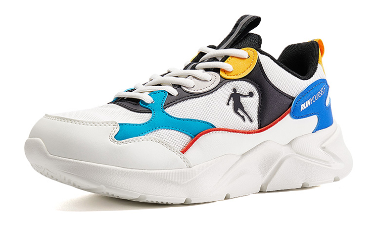 QIAODAN Lightweight Abrasion Resistant Slip Resistant Lightweight, Wear resistant, And Non slip Running Shoes Men’s